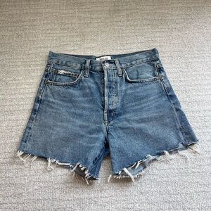 Agolde Parker Long Jean Short